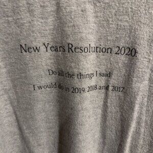 BP Women’s Grey Graphic Long Sleeve T-Shirt Size S Casual Trendy Top